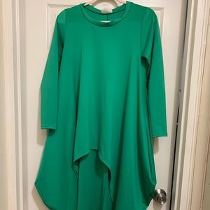 Green stylish blouse - Suba like material
